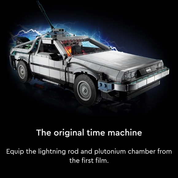 Lego Back To The Furure DeLorean Time Machine Set (10300) 1872 pcs - Picture 8 of 11